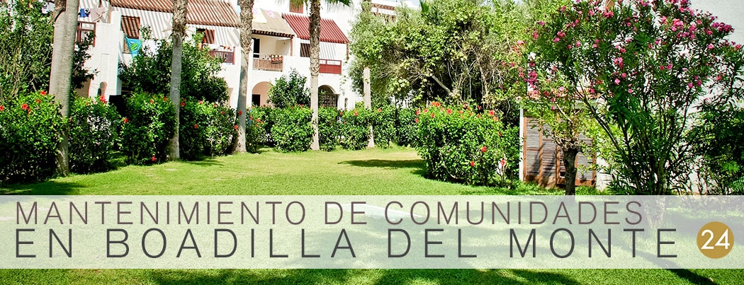 mantenimiento de comunidades en boadilla del monte